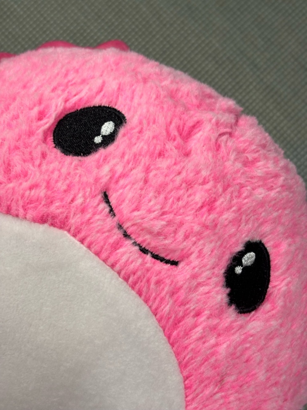 Fiesta Gumballs Pink Axolotl Plush with White Belly - Picture 10 of 10